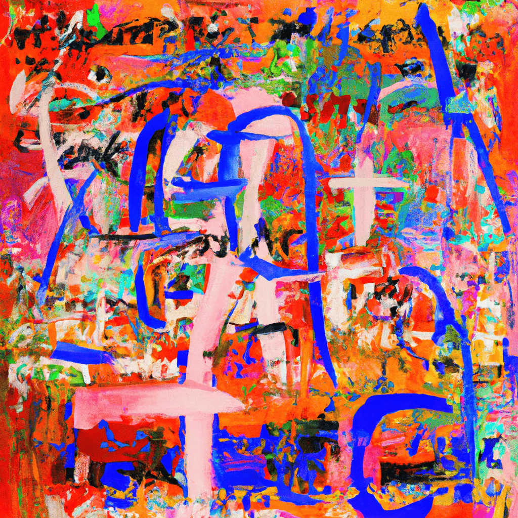 Abstract painting of Policsy Announcements, Wednesday 13 June