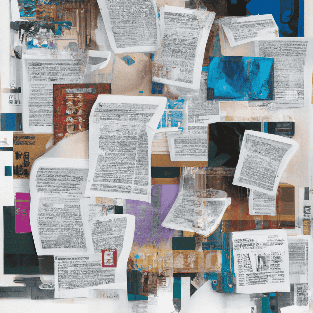 Abstract painting of Review of the Papers, Friday 15 June