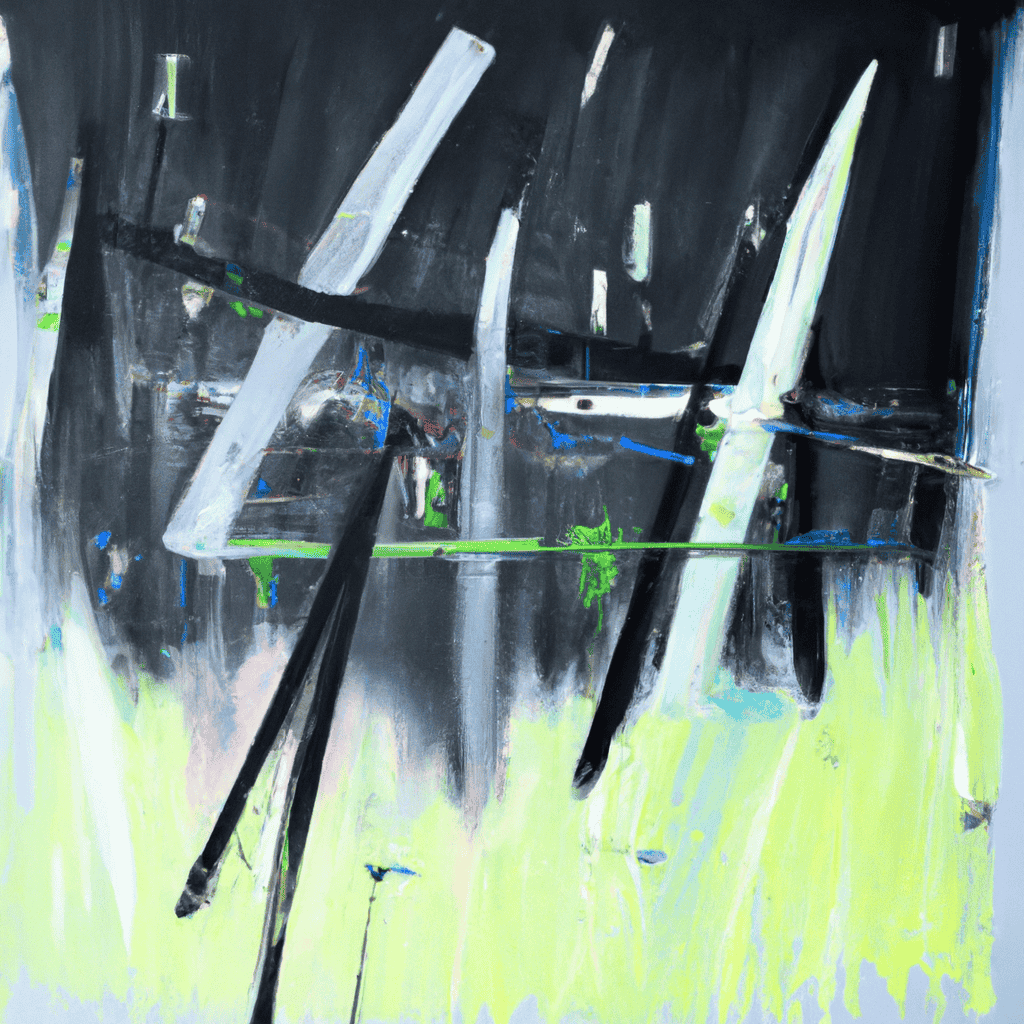 Abstract painting of Policy Announcements, Monday 13 August