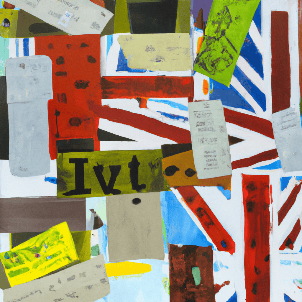 Abstract painting of Review of the Papers, Tuesday 12 June