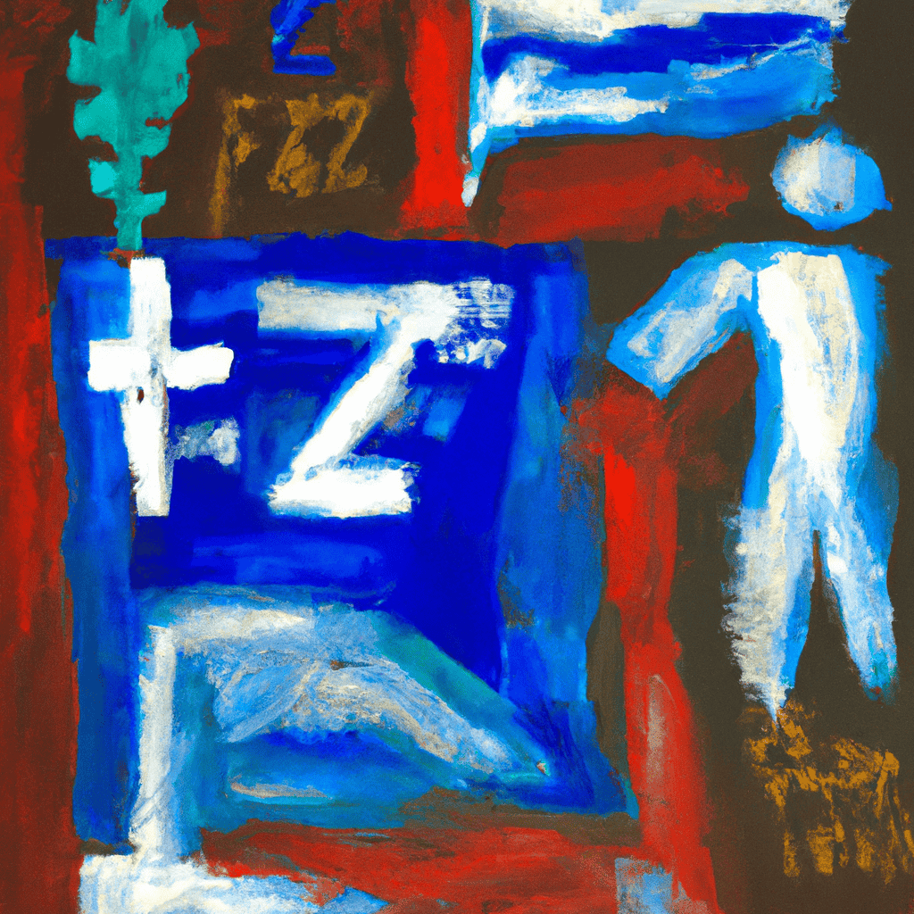 Abstract painting of The value of freedom