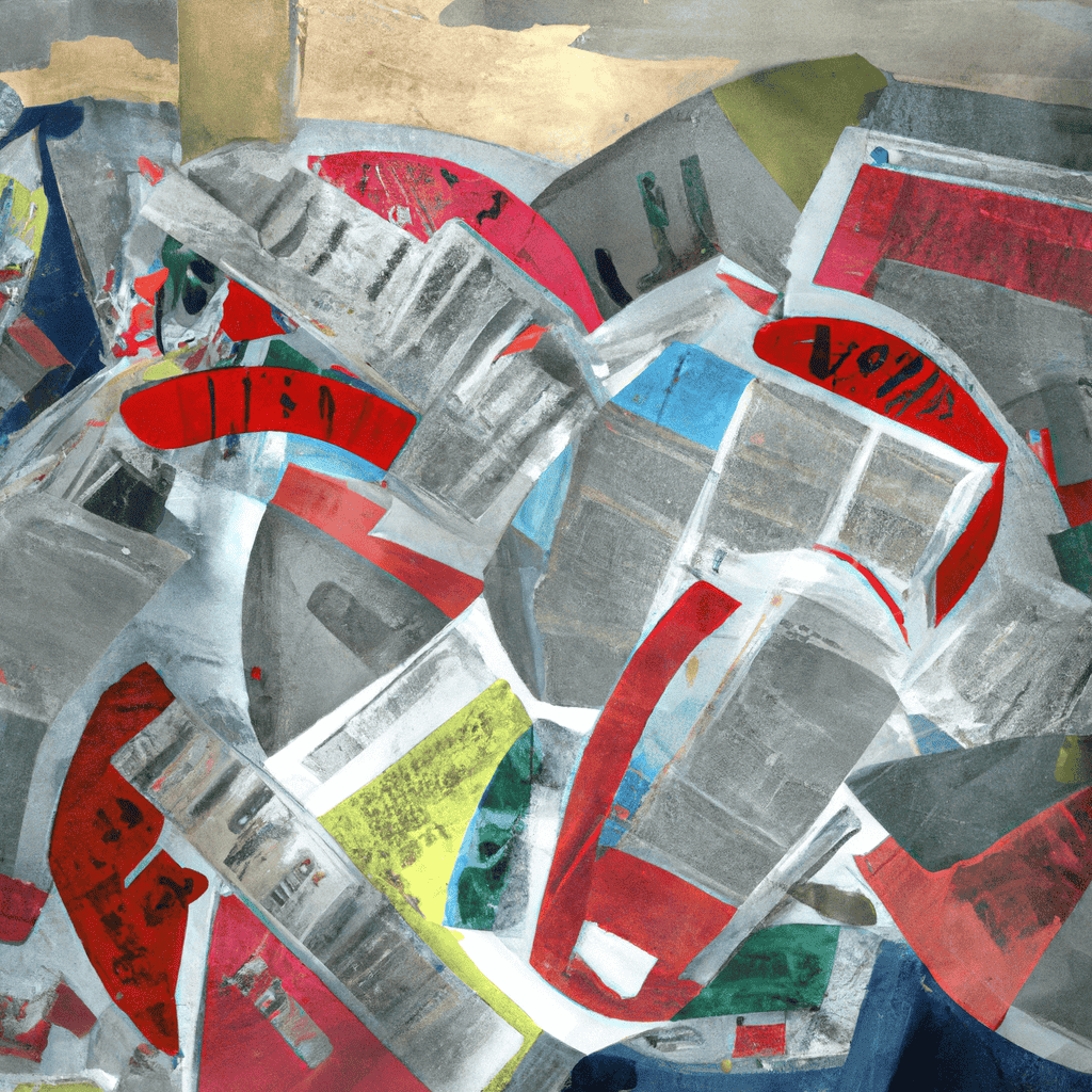 Abstract painting of Review of the Papers, Tuesday 17 July