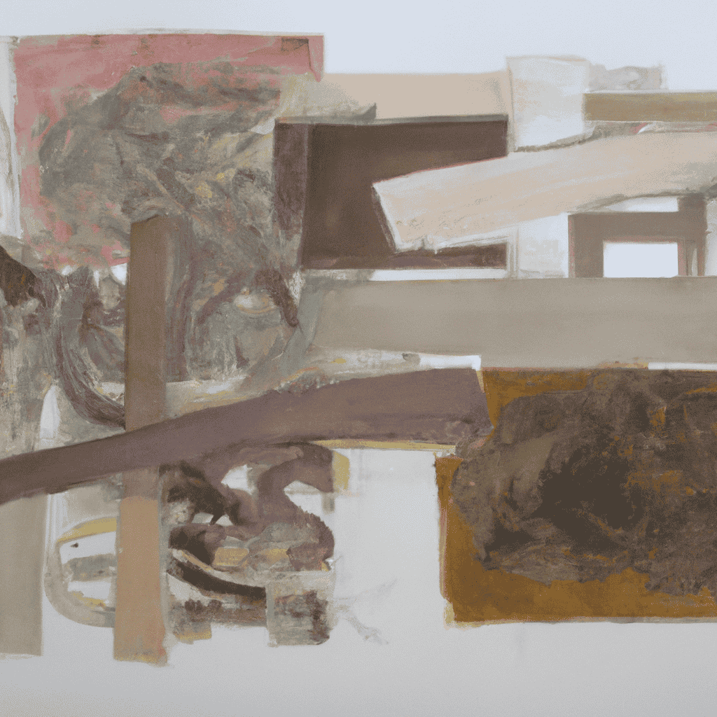 Abstract painting of Review of the Papers, Thursday 14 June