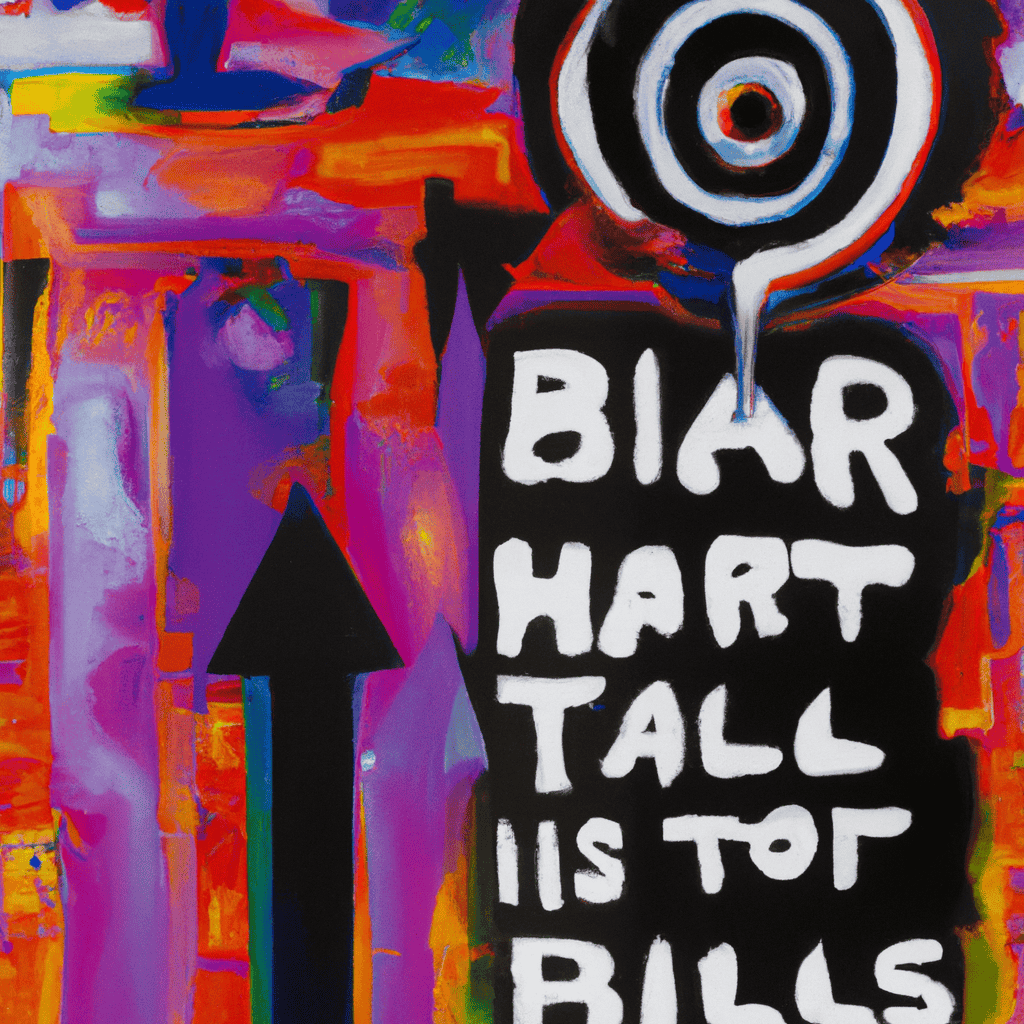 Abstract painting of Will we talk of Blairism in twenty years time?