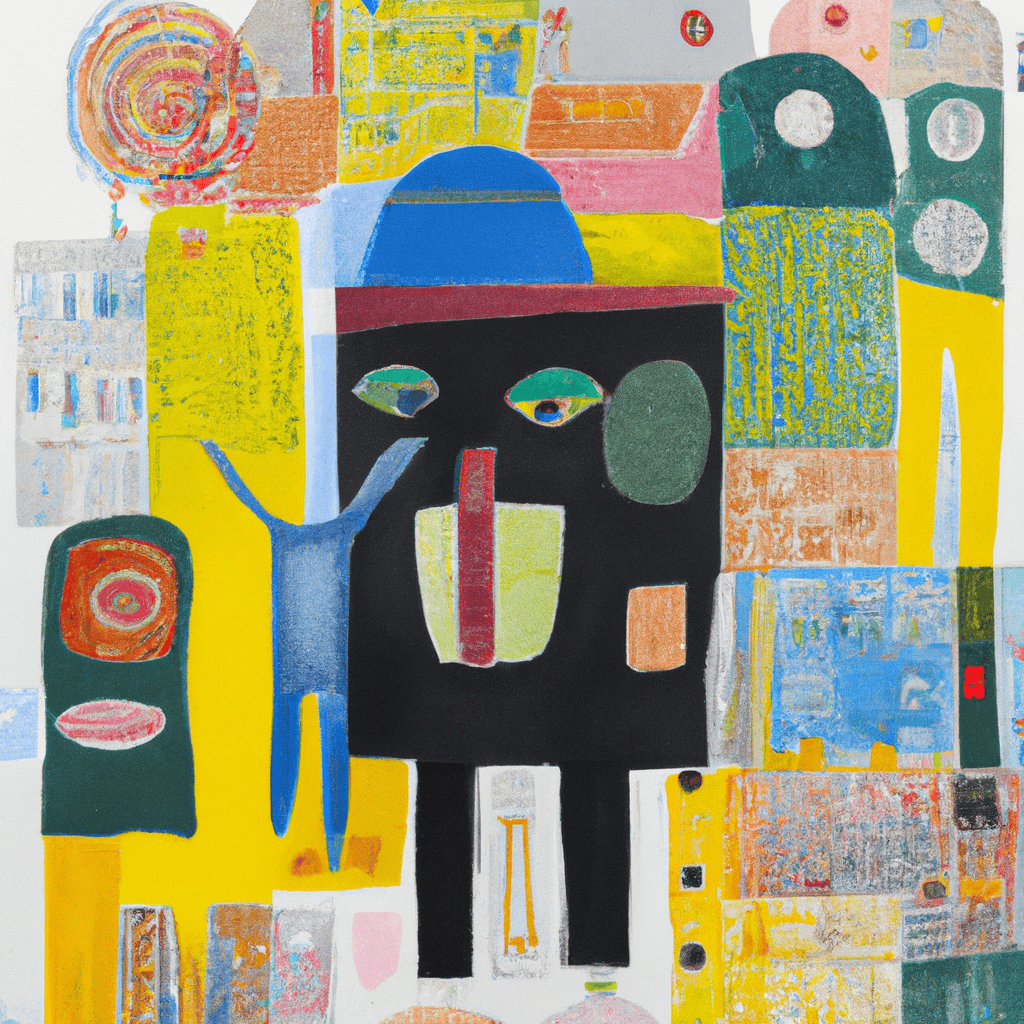 Abstract painting of Review of the Papers, Friday 06 July