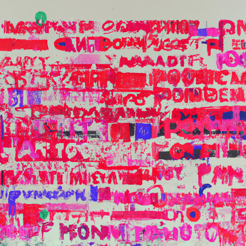 Abstract painting of Policy Announcements, Monday 19 February