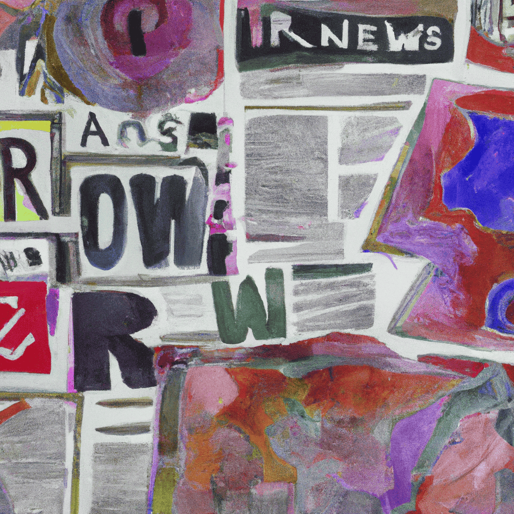 Abstract painting of Review of the Papers, Tuesday 27 March