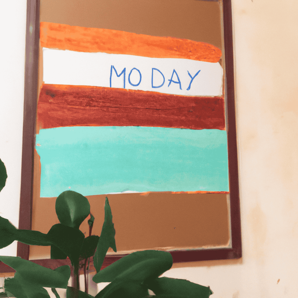 Abstract painting of Policy Announcements, Monday 11 June