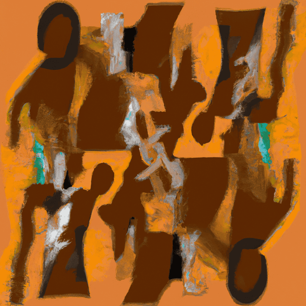 Abstract painting of subject, generated by DALL-E 2