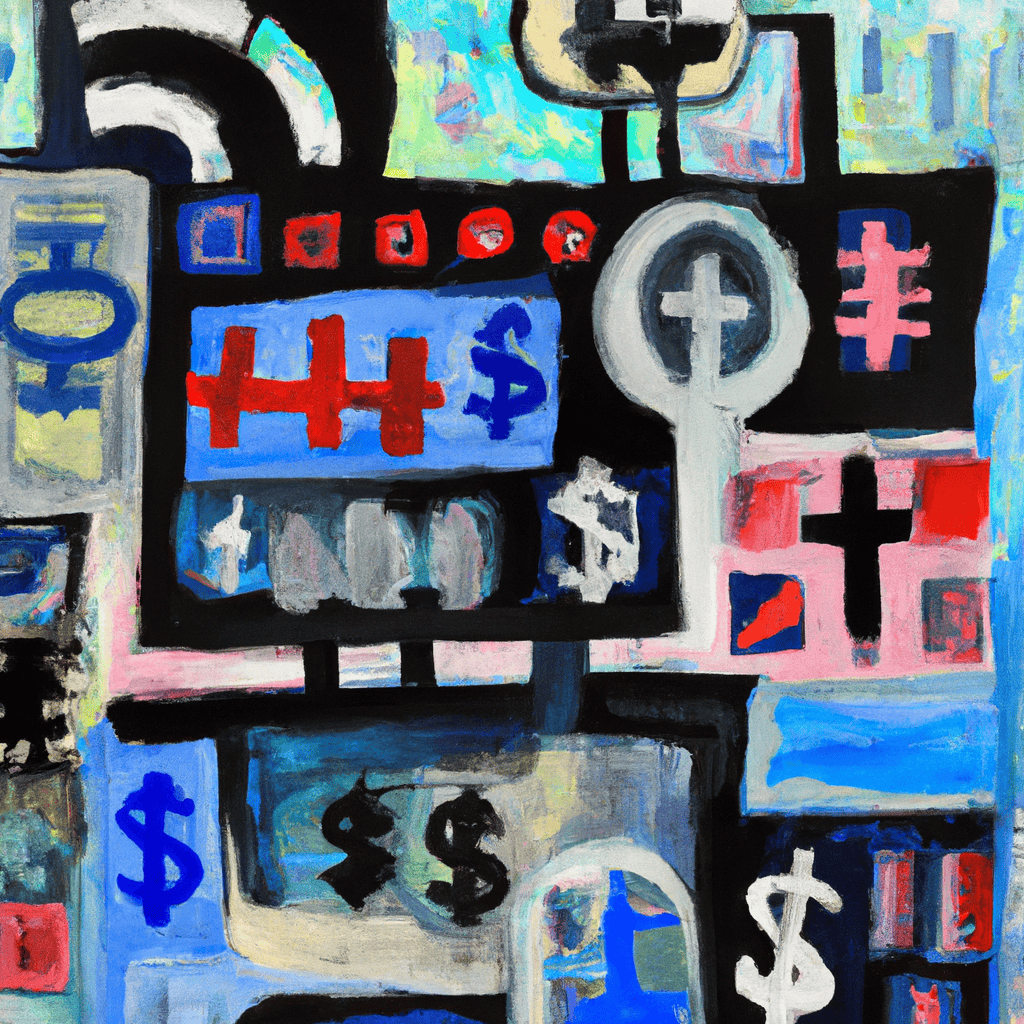 Abstract painting of Foreign posting