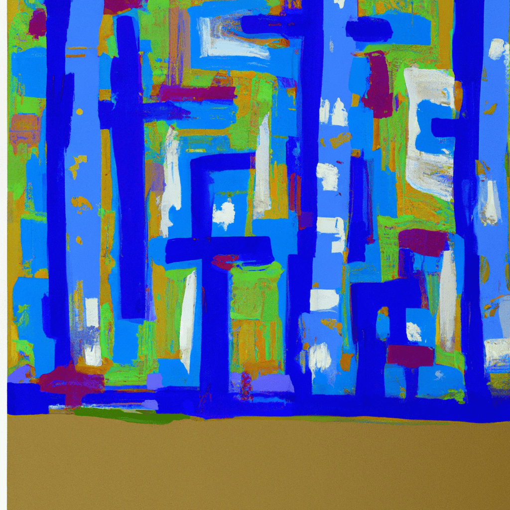 Abstract painting of subject, generated by DALL-E 2