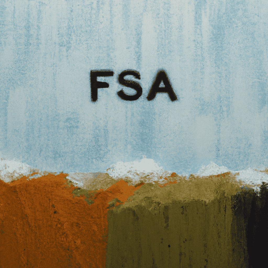 Abstract painting of Small firms and FSA