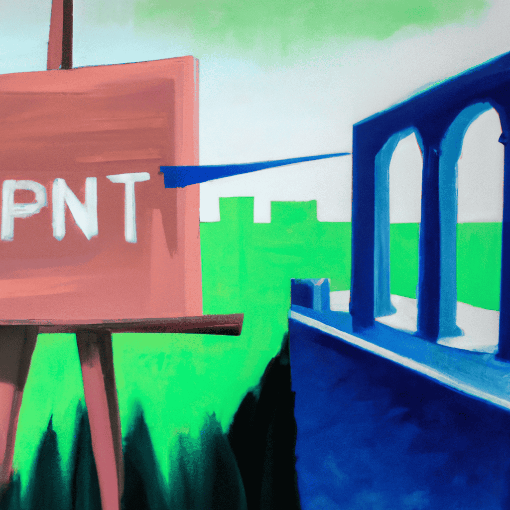 Abstract painting of Missing the point on investment... again