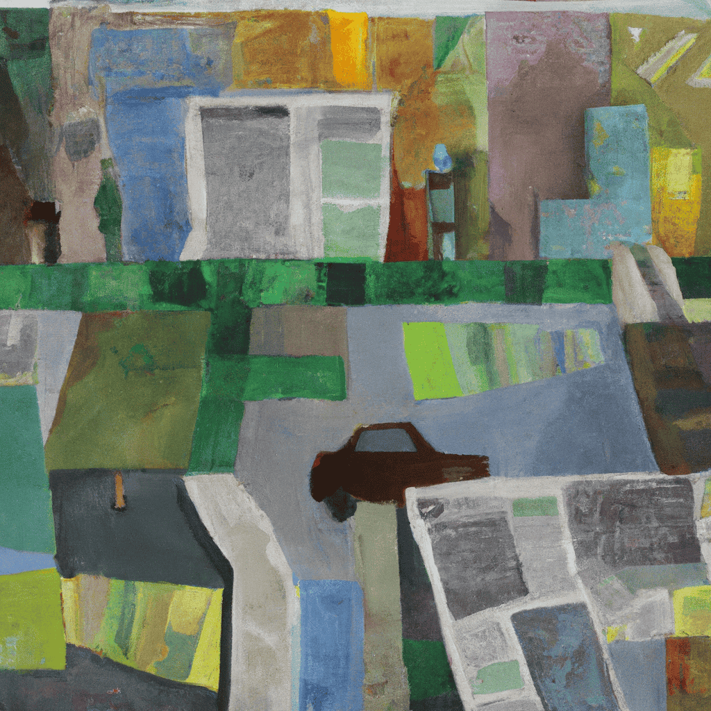 Abstract painting of Review of the Papers, Wednesday 6 September