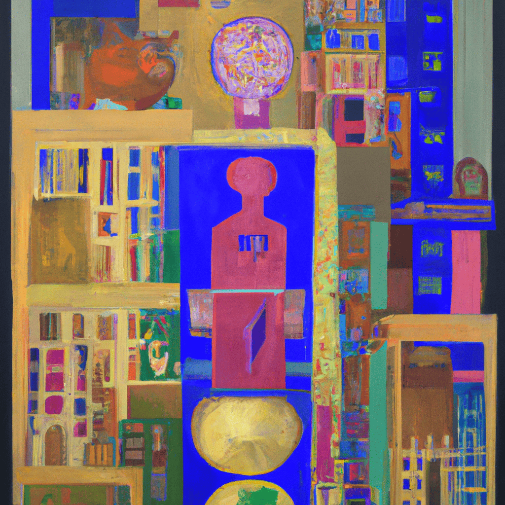 Abstract painting of A business unlike any other