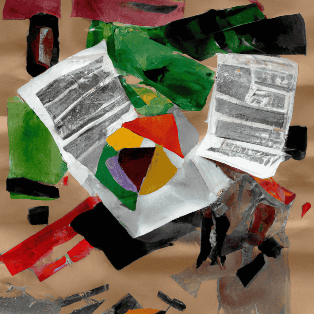 Abstract painting of Hewitt's final act