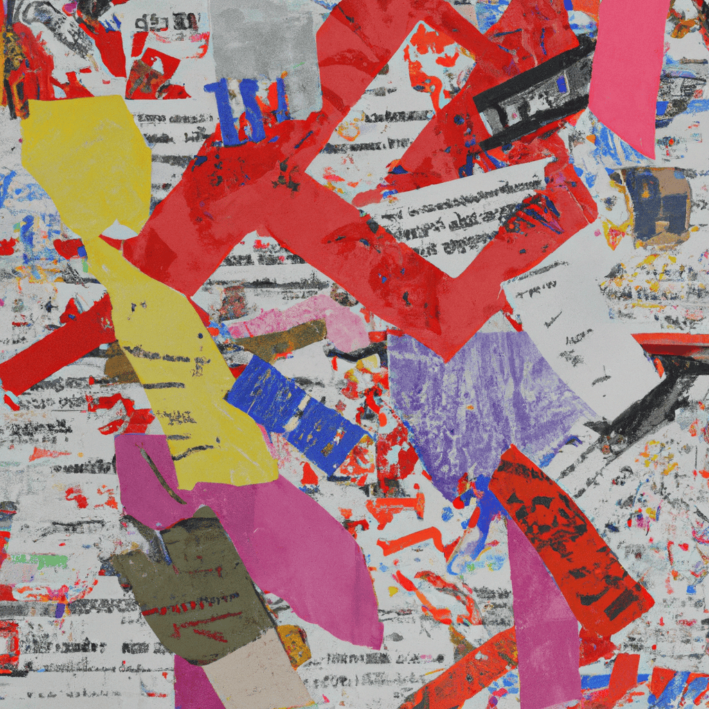 Abstract painting of Review of the Papers, Wednesday 7 September