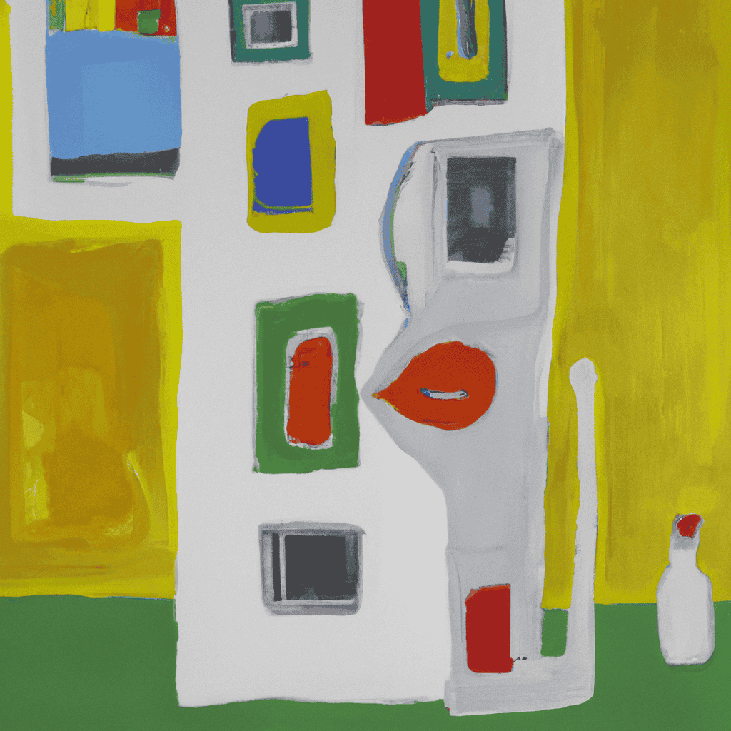 Abstract painting of One thing at a time