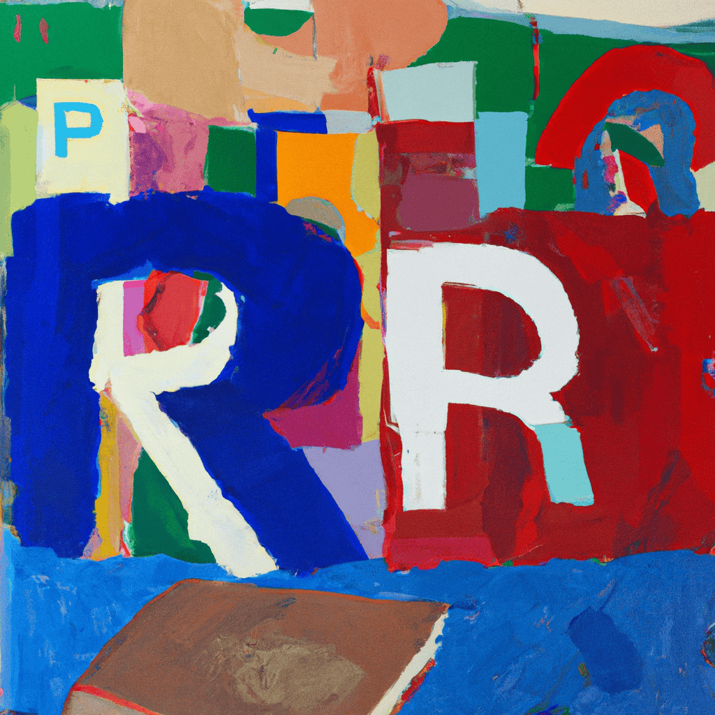 Abstract painting of PBR