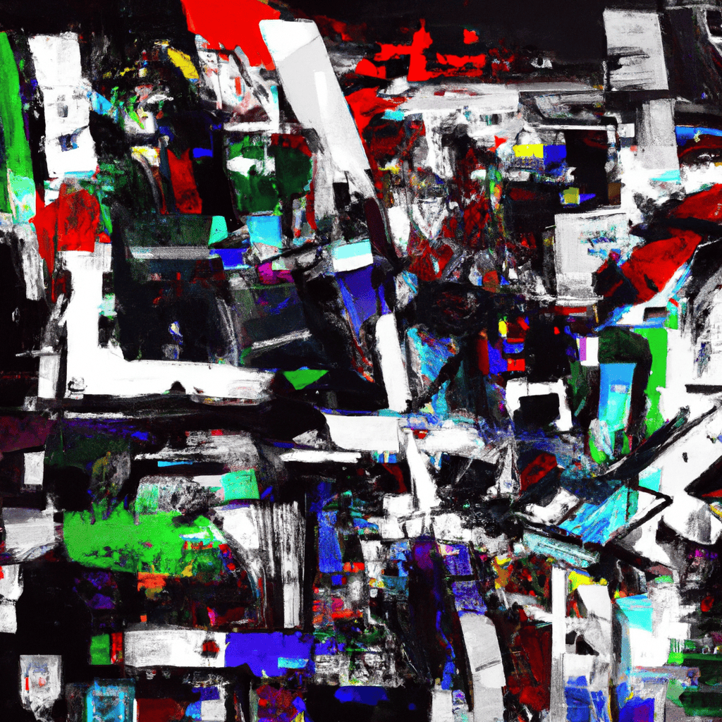 Abstract painting of subject, generated by DALL-E 2