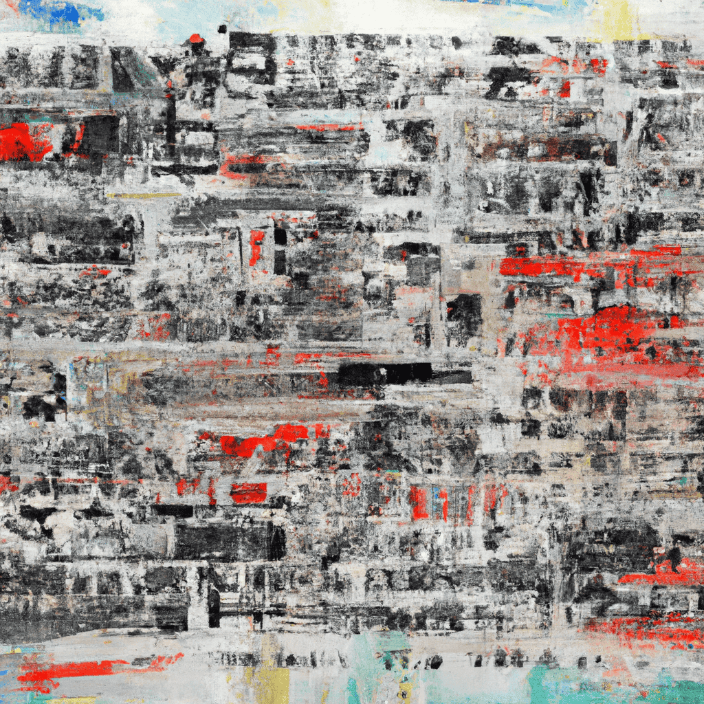 Abstract painting of Review of the Papers, Tuesday 11 September