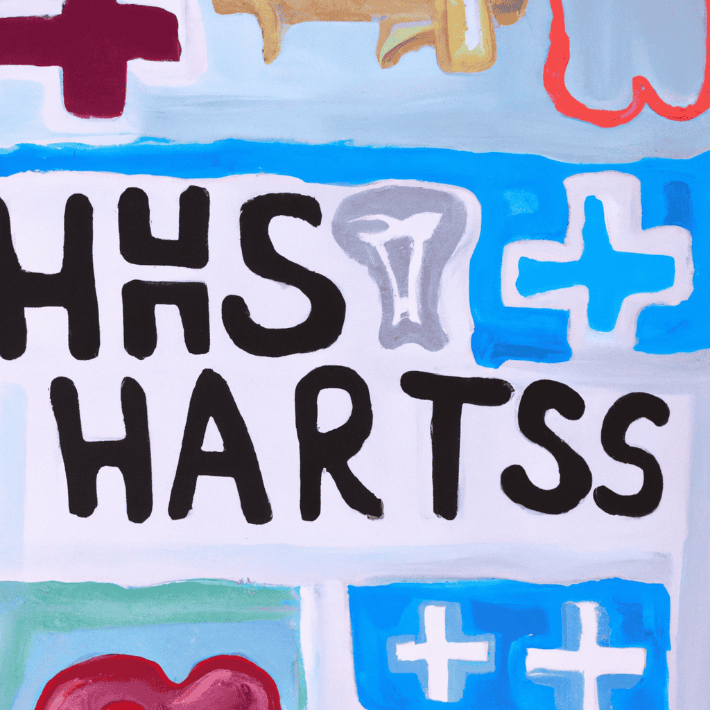 Abstract painting of What is the NHS for?