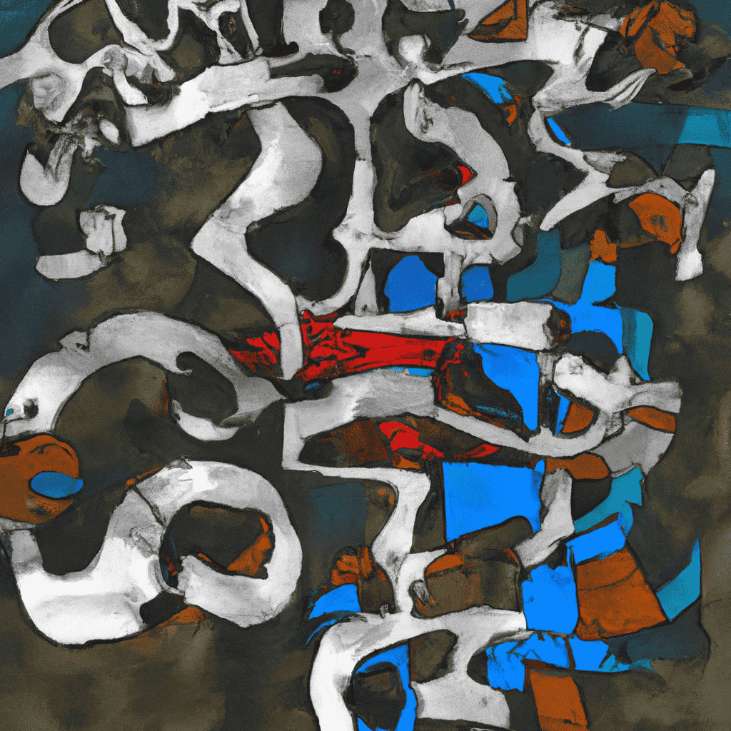 Abstract painting of subject, generated by DALL-E 2