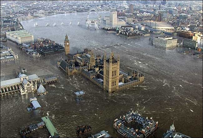 London under water