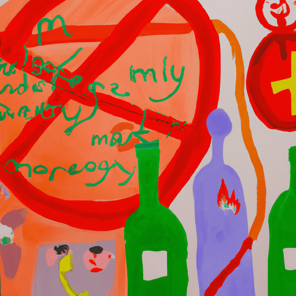 Abstract painting of Reasons to get merry, Part 3