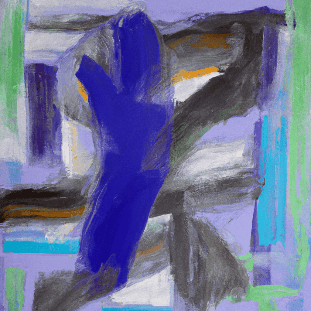 Abstract painting of subject, generated by DALL-E 2