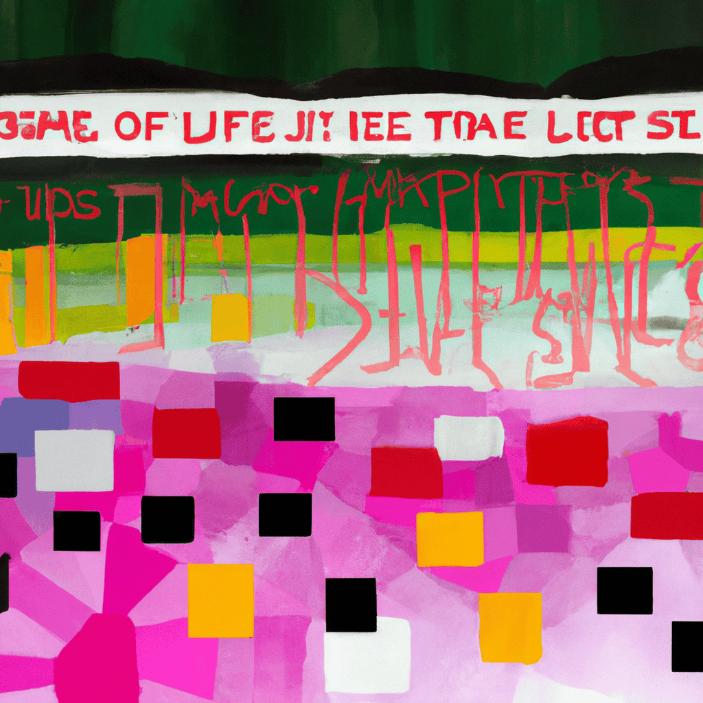 Abstract painting of Lies, damn lies, and government statistics