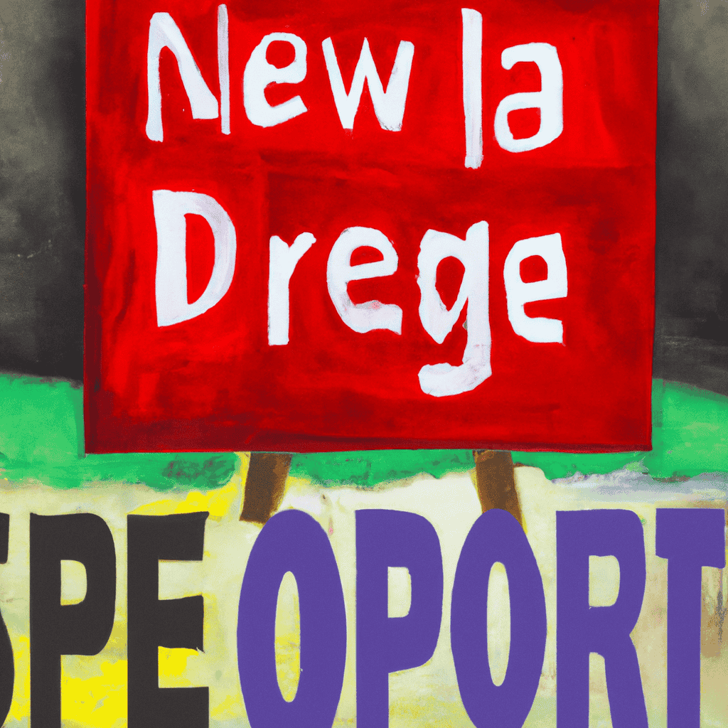 Abstract painting of Campaign for a referendum?