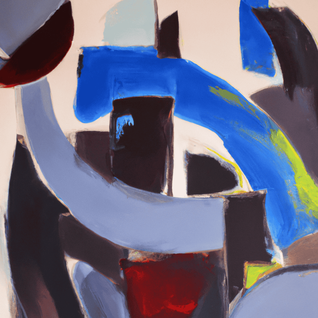 Abstract painting of subject, generated by DALL-E 2