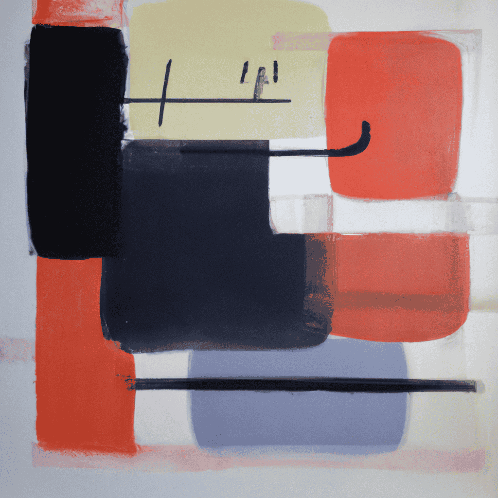 Abstract painting of Testing Gordon