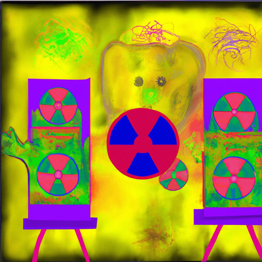 Abstract painting of More nuclear problems