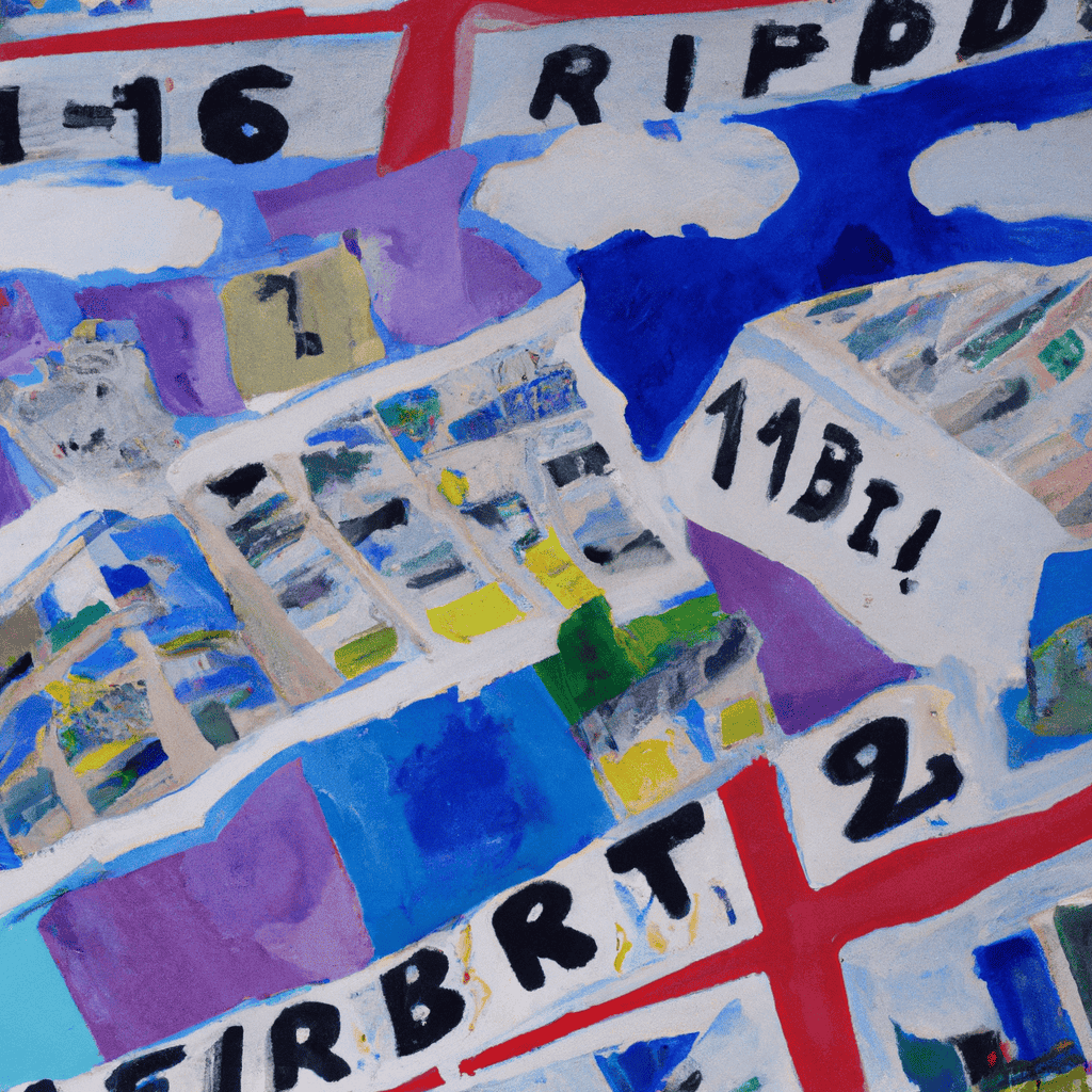 Abstract painting of Review of the Papers, Tuesday 18 September