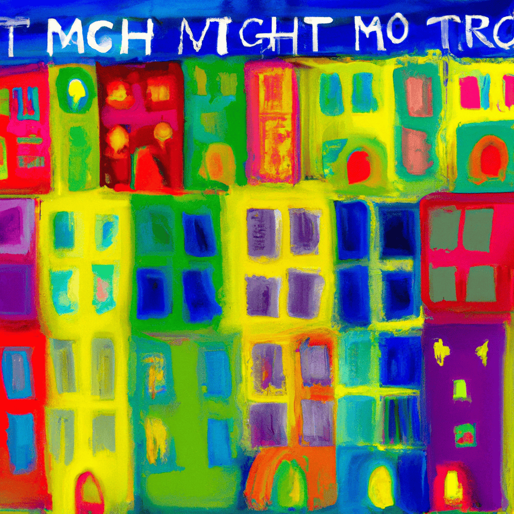 Abstract painting of Right-to-Move-Out, not Right-to-Move