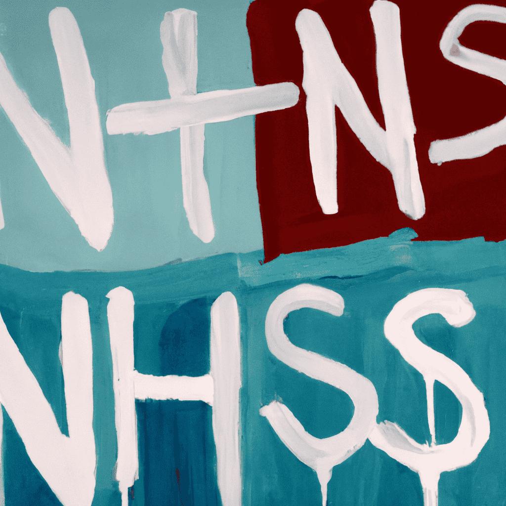 Abstract painting of Reforming NHS
