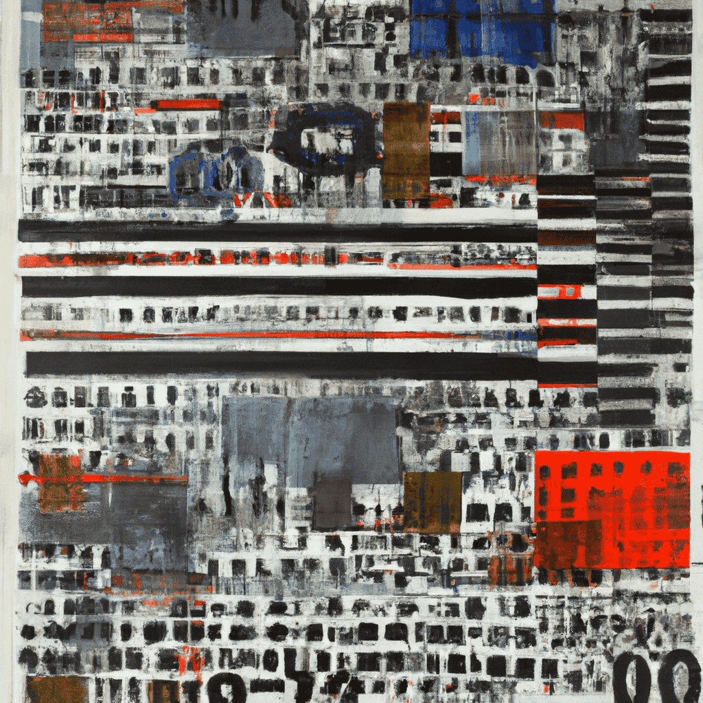 Abstract painting of Review of the Papers, Friday 25 May