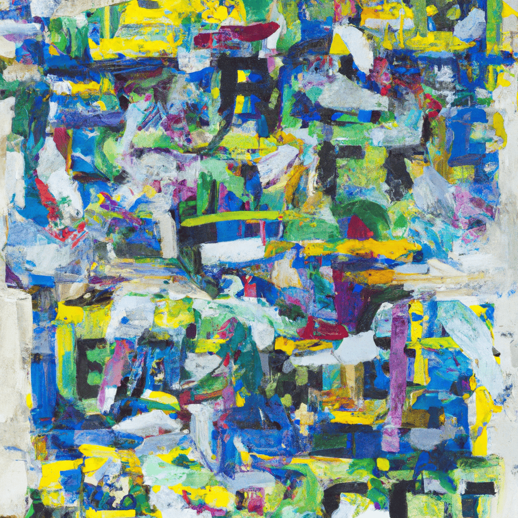 Abstract painting of Review of the Papers, Thursday 24 May