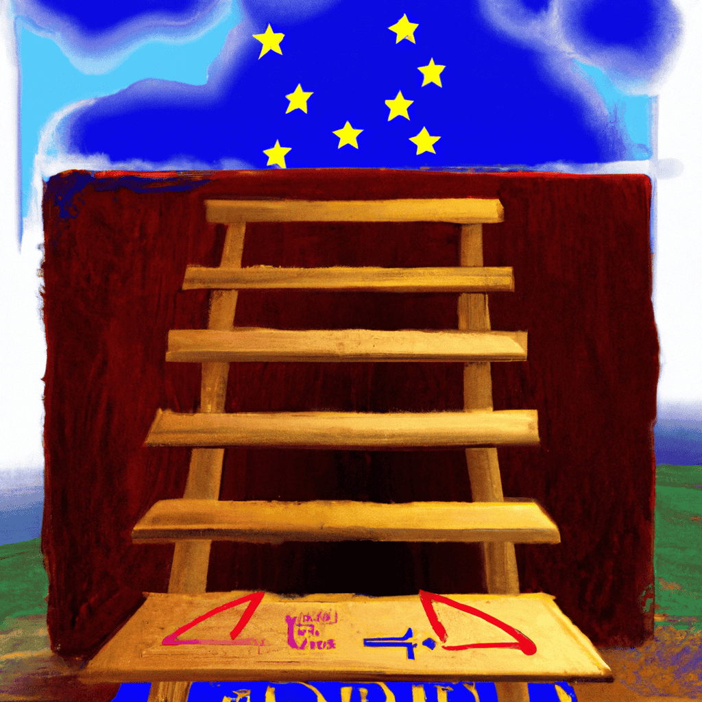 Abstract painting of The EU Reform Treaty - a big step towards the exit?