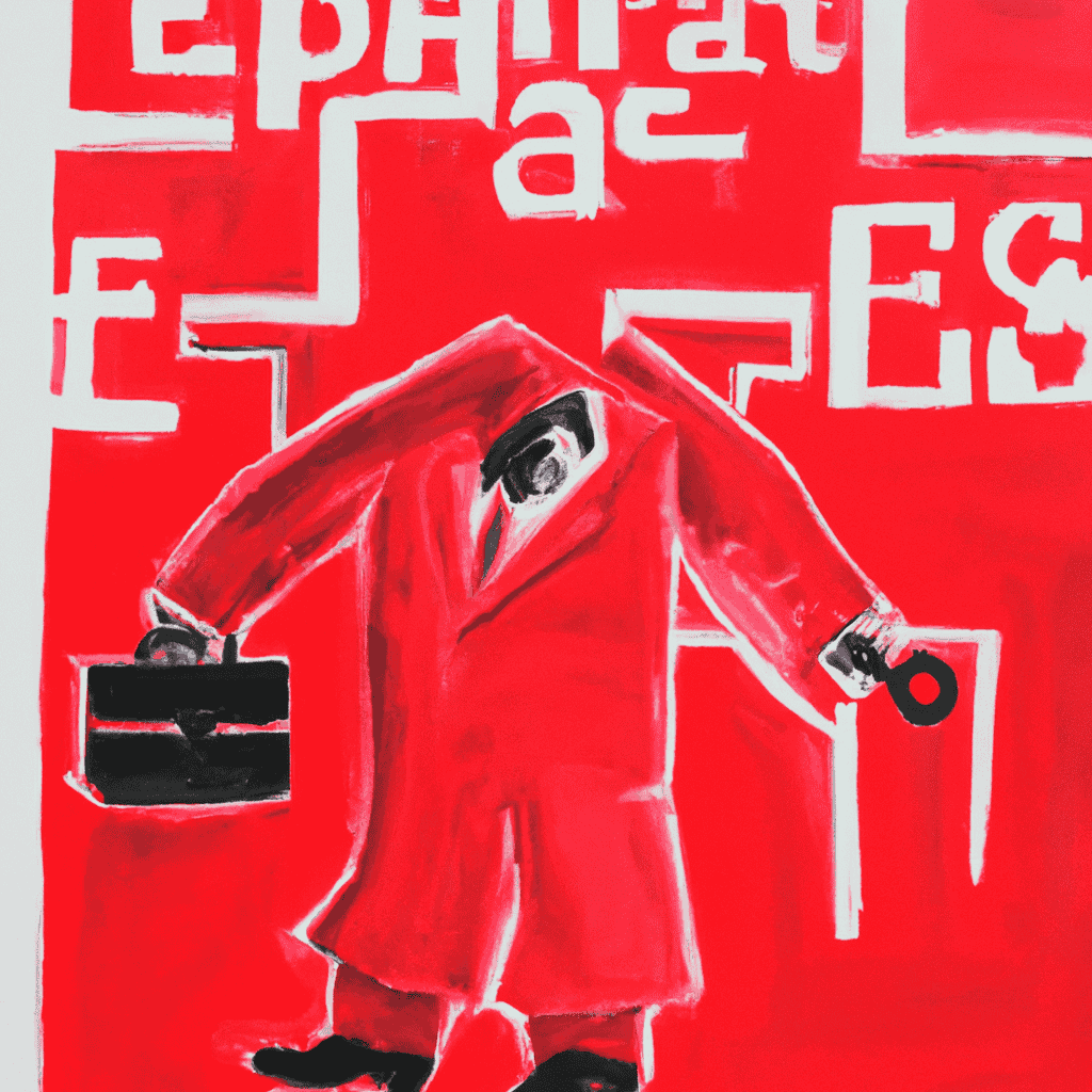 Abstract painting of The Economist is dead. Long live The Ecommunist