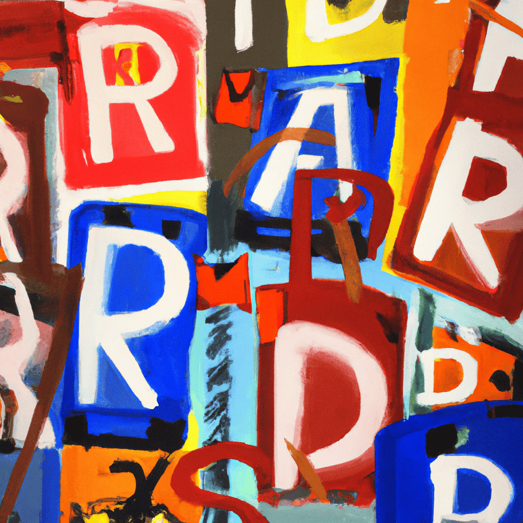 Abstract painting of Richmond parking fees
