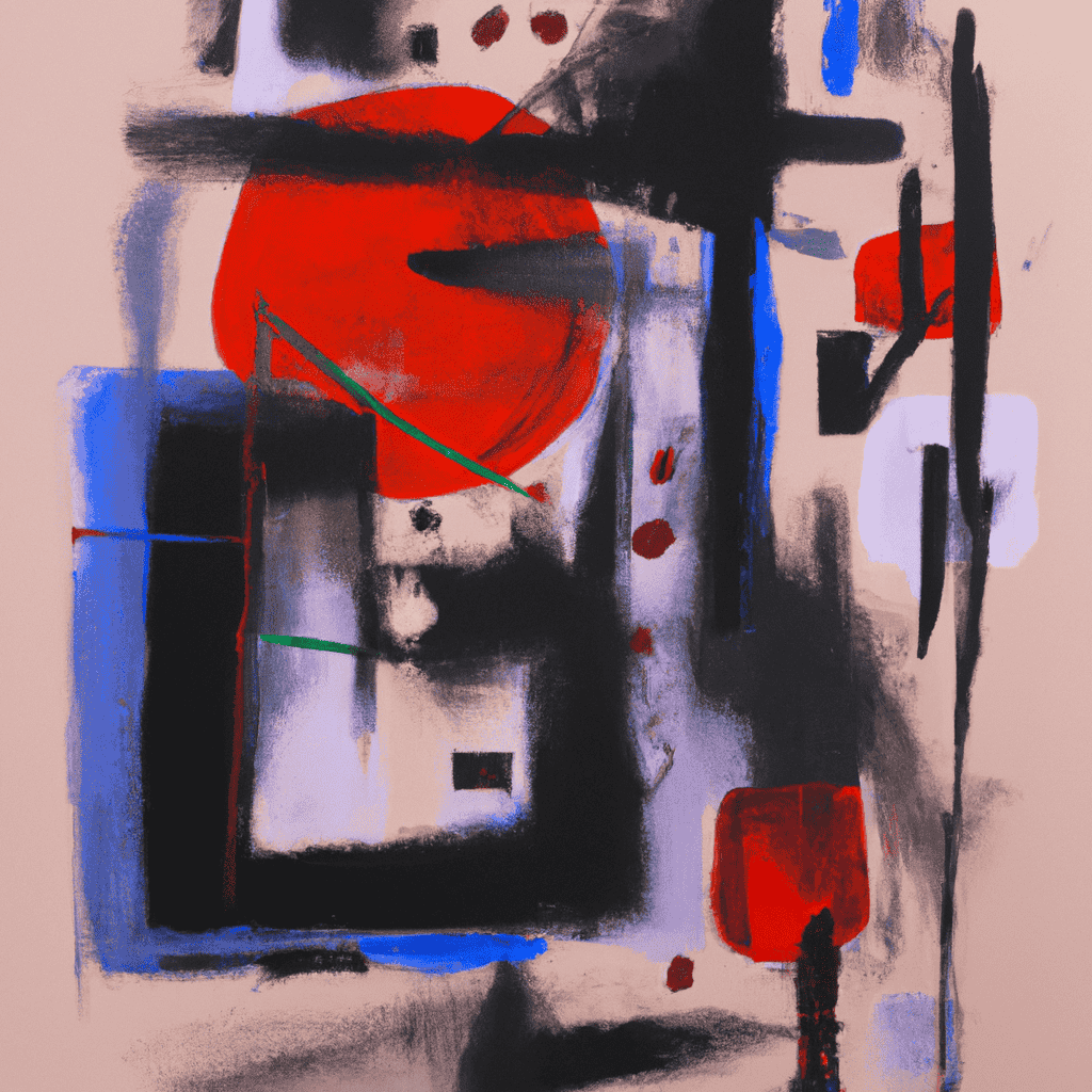 Abstract painting of subject, generated by DALL-E 2