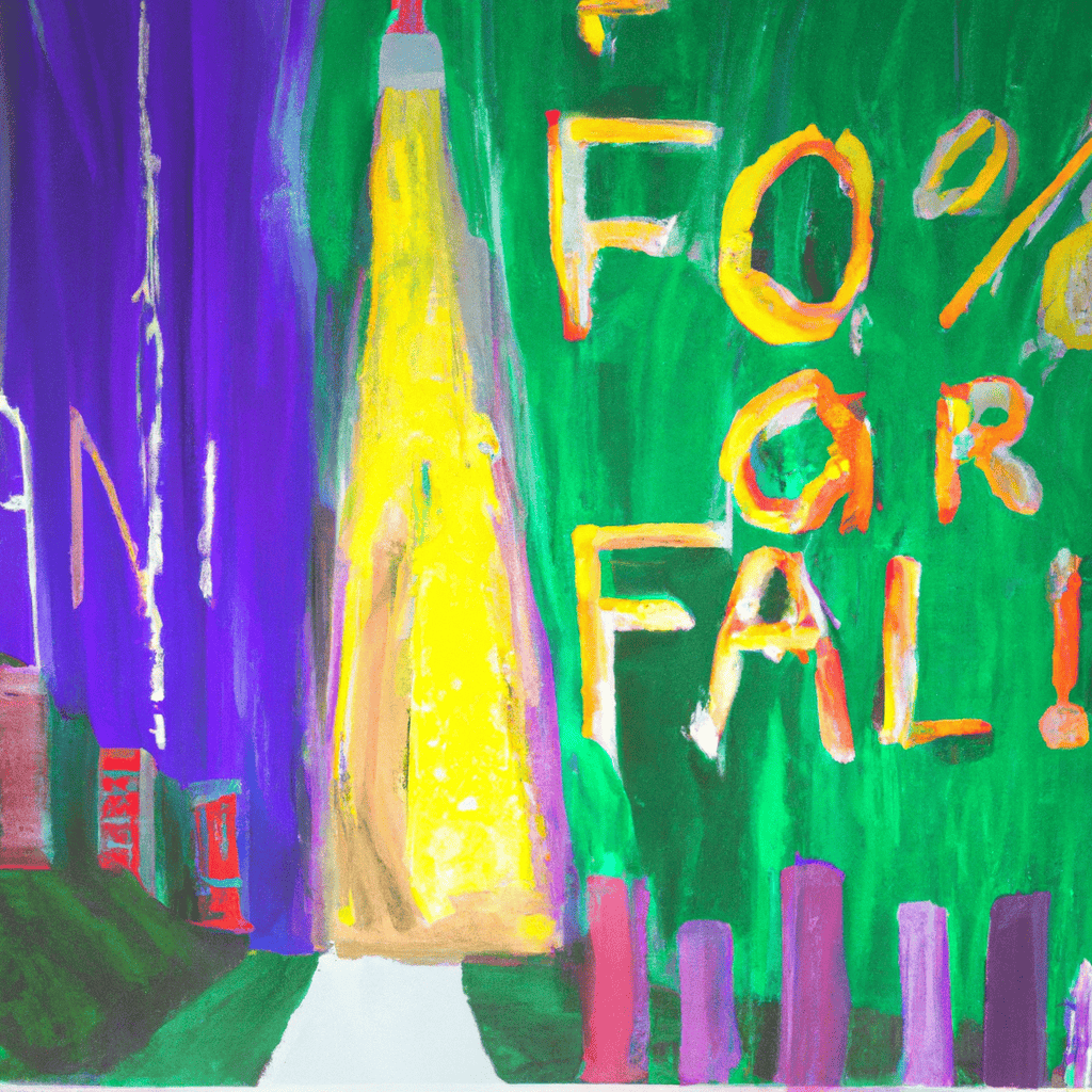 Abstract painting of Failure is not an option.  Really - you can't fail.