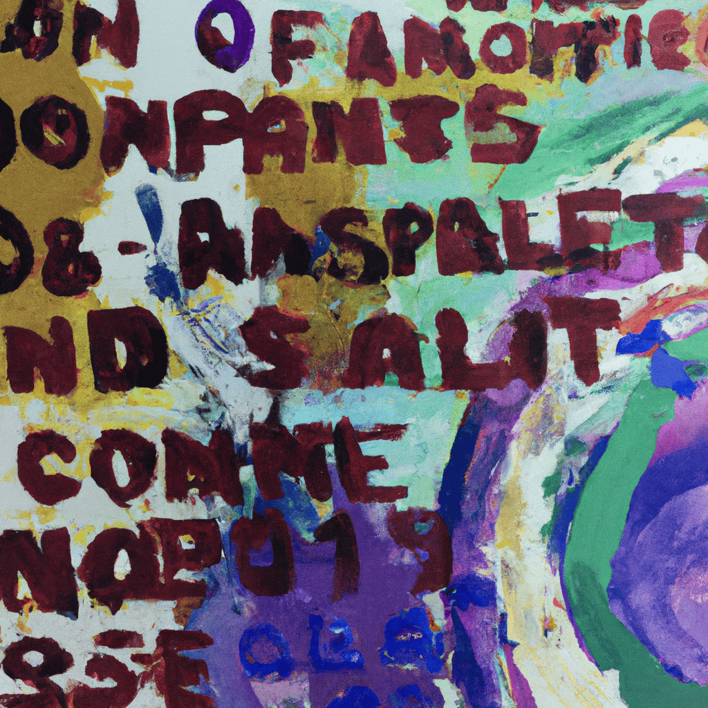 Abstract painting of More on Companies Bill