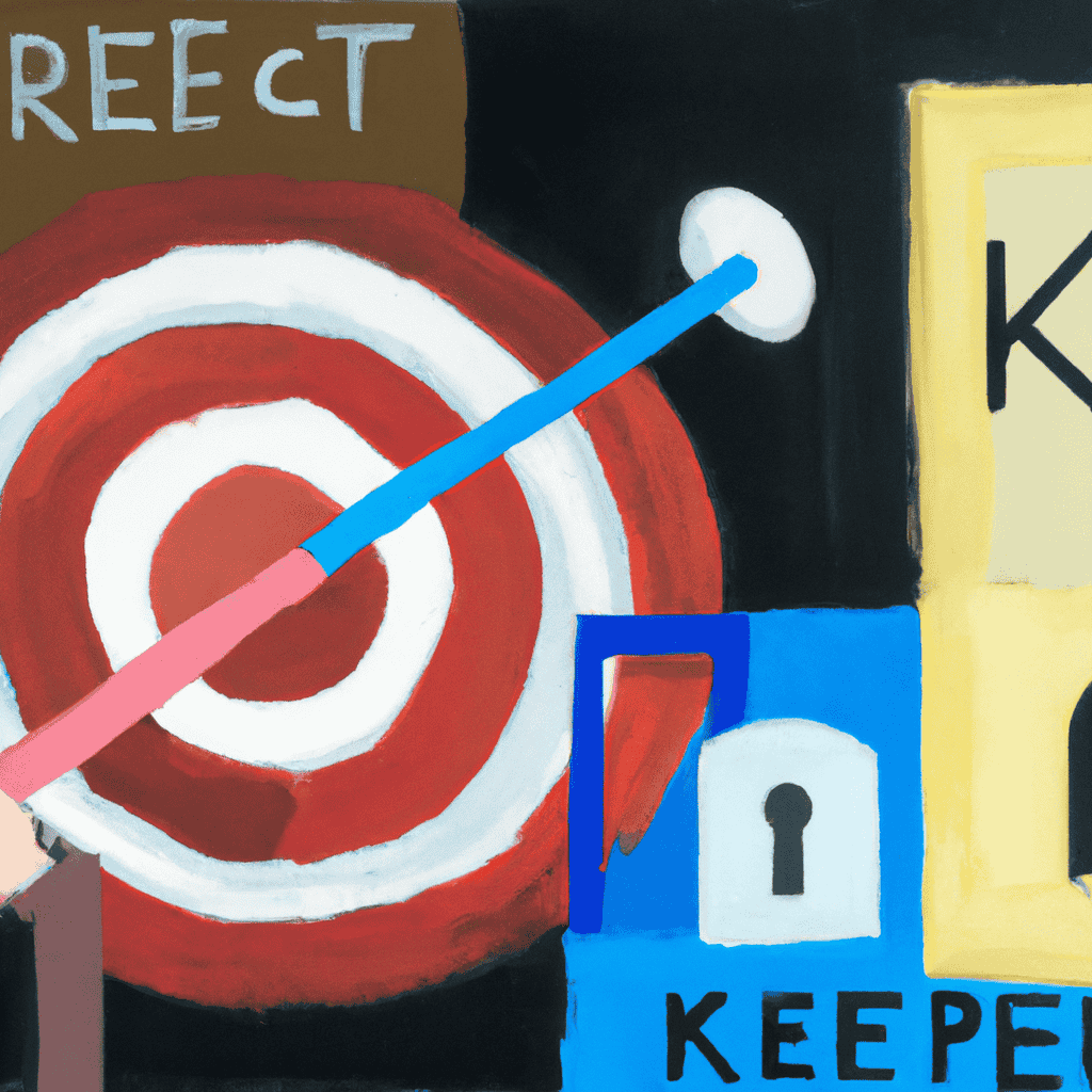 Abstract painting of Key prejudices