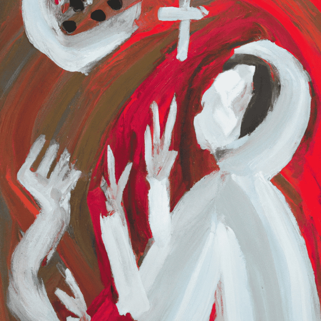 Abstract painting of Religious Education