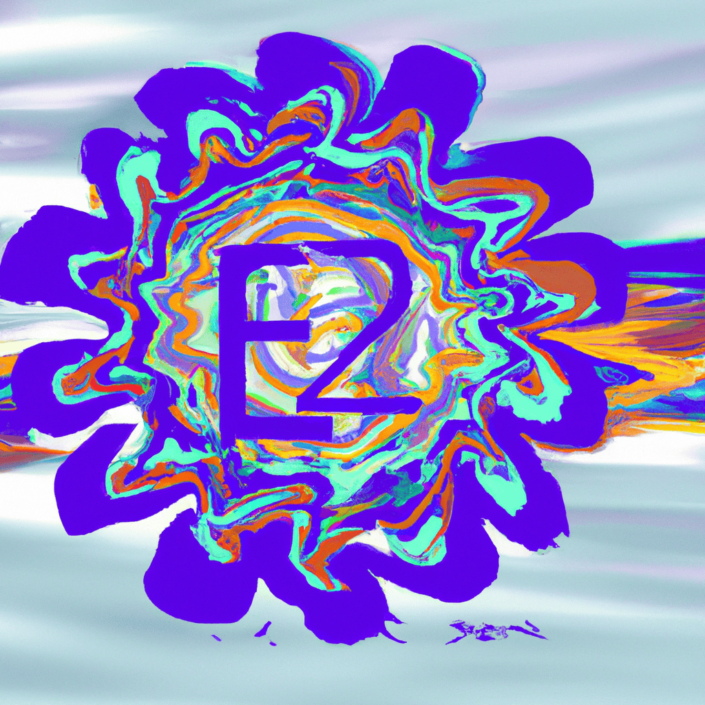 Abstract painting of Epileptic logo