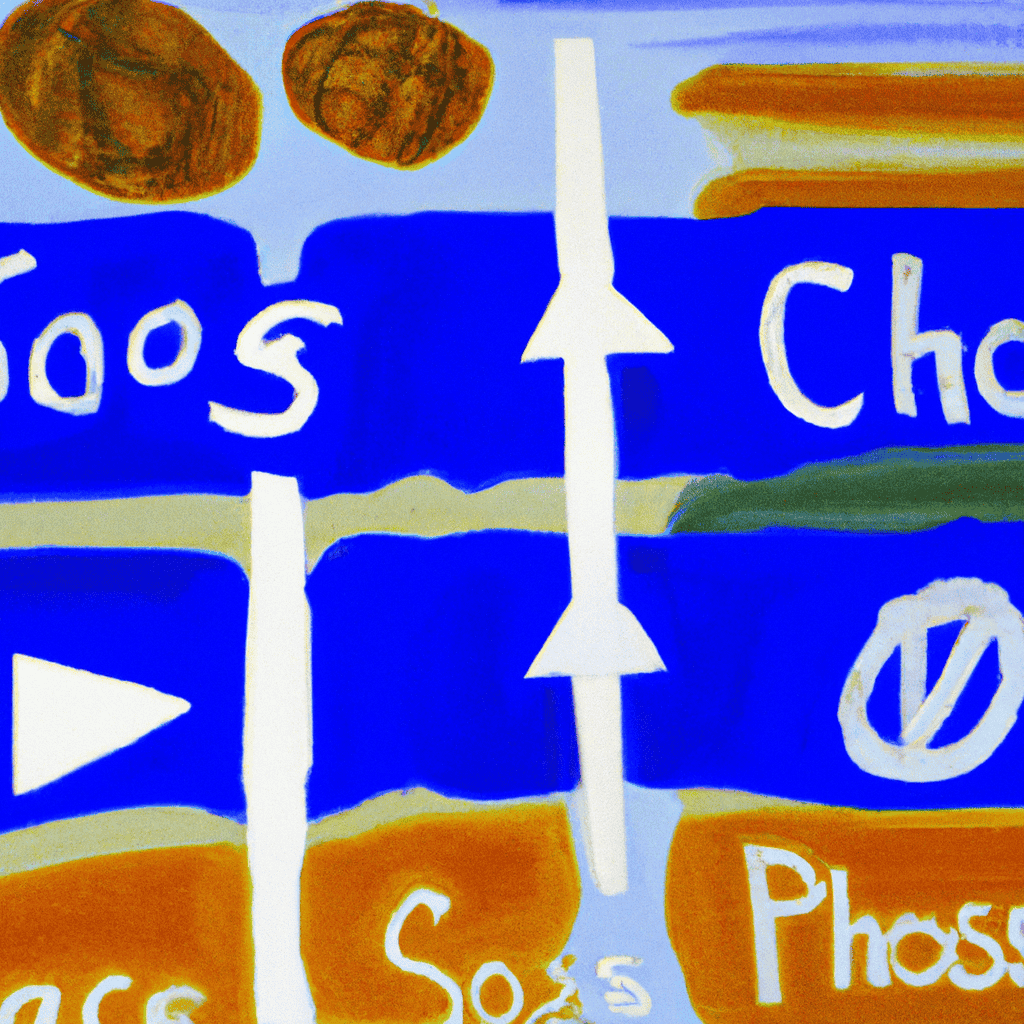Abstract painting of Educational choices